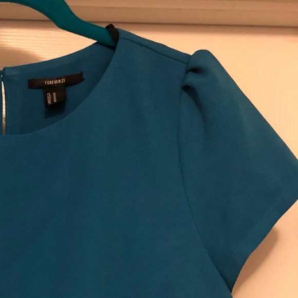 Boxy Blue Top - Picture 2 of 4